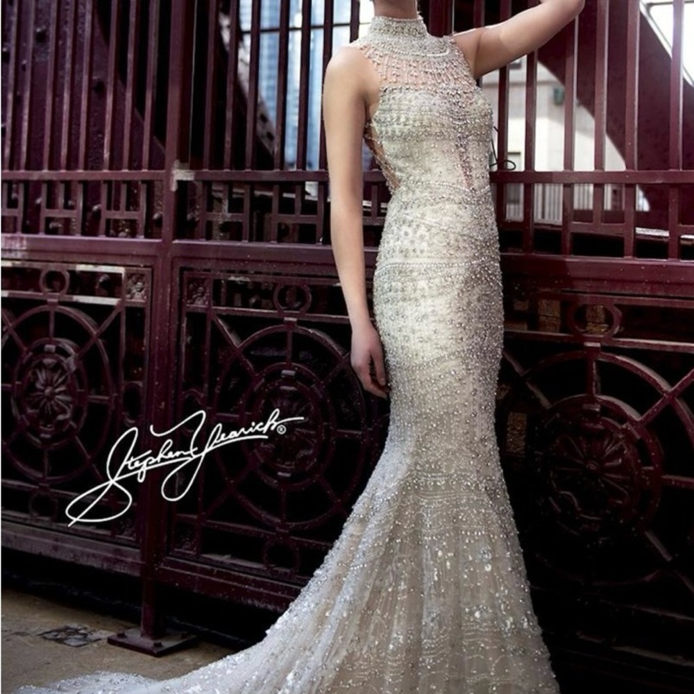 Stephen Yearick wedding dress